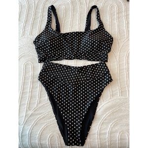 Aerie polka dot bikini